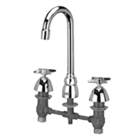 AquaSpec® widespread faucet with 3-1/2