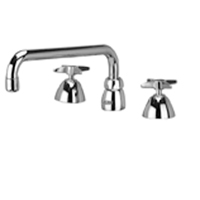 AquaSpec® widespread faucet with 12