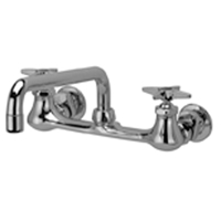 AquaSpec® wall-mount sink faucet with 12