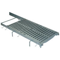 Frame and Grate System with Galvanized Steel Frame