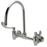 AquaSpec® wall-mount sink faucet with 8