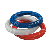 PEX Tubing blue white red